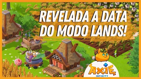 AXIE ORIGIN V3: [MODO LANDS] COMO IRÁ FUNCIONAR A PRIMEIRA VERSÃO?