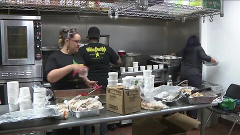 Volunteers gear up to serve thousands of Thanksgiving meals to families in need