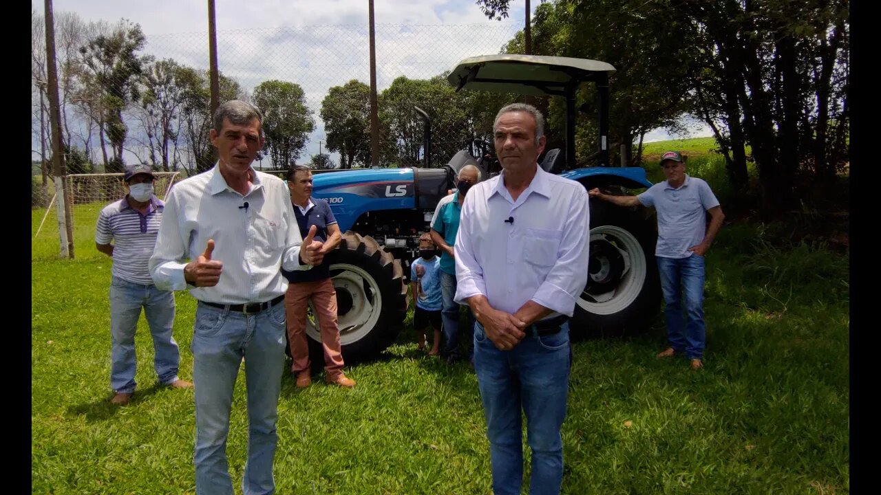 Programa de Fomento da Agricultura Familiar Entregou um Trator Para Comunidade Estácio de Sá