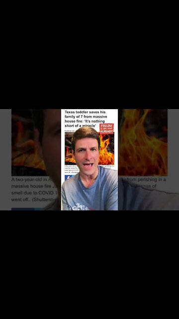 2 year old saves his entire family from a #housefire #guardianangel