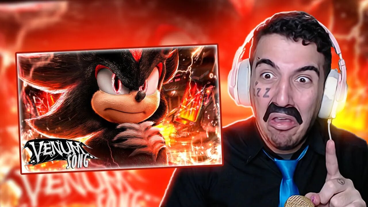 PASTOR REACT 💣 Rap do Shadow (Sonic X) - FORMA DE VIDA SUPREMA | Venum Beats