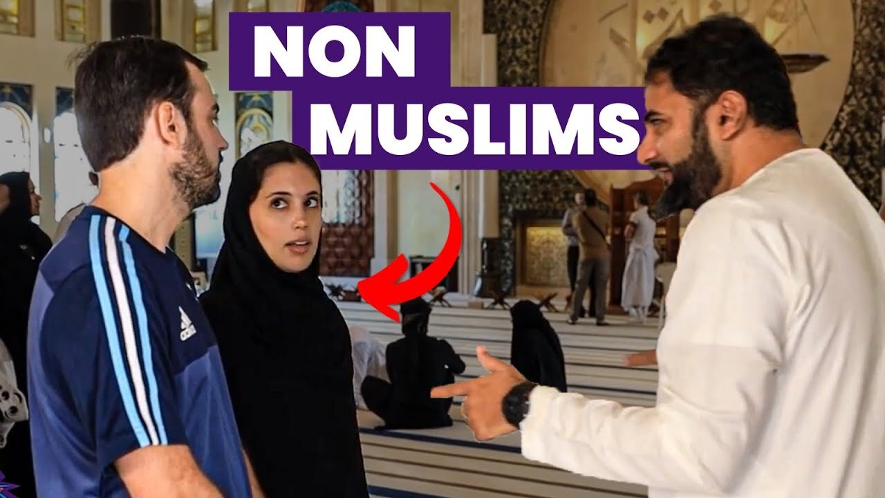 Argentinian Couple Visit Mosque in Qatar, This is How They Were Treated VLOG #2 #worldcup2022