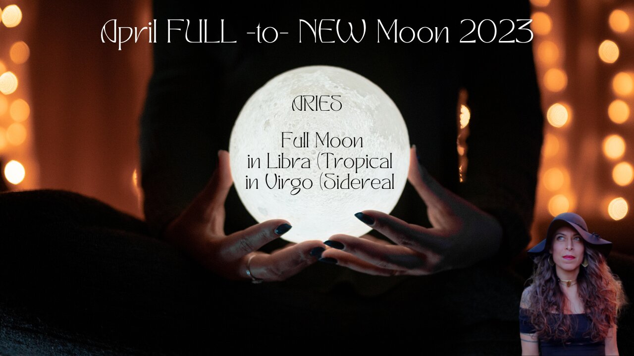 ARIES | FULL Moon -to- NEW Moon April 5th-19th 2023 | Sun/Rising Sign