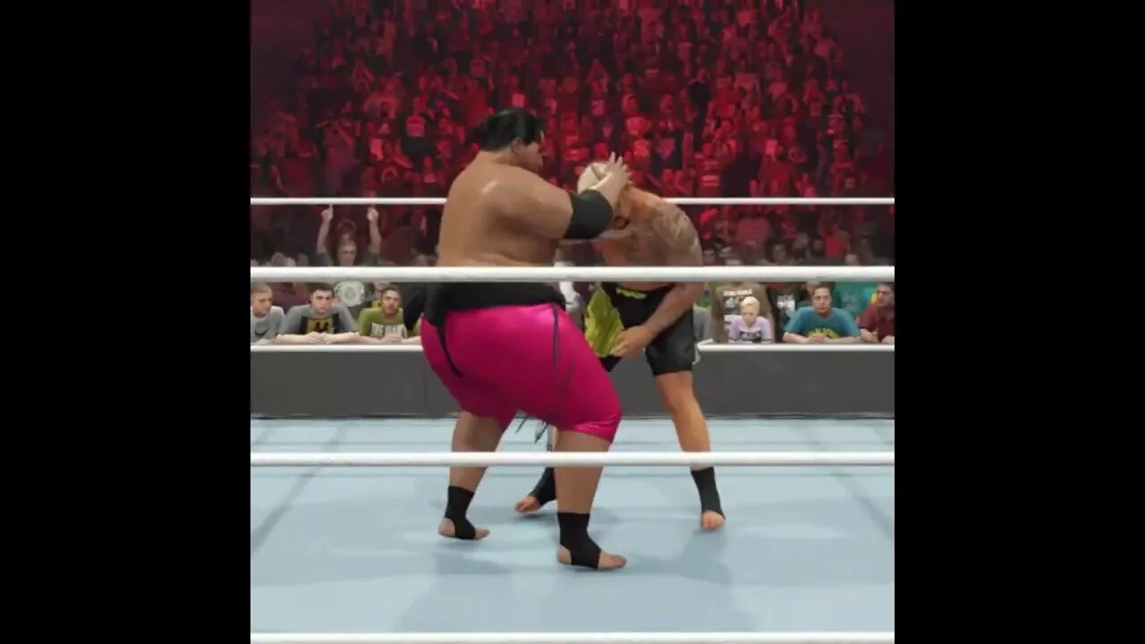 wwe 2k23 samoan splke to yokozuna