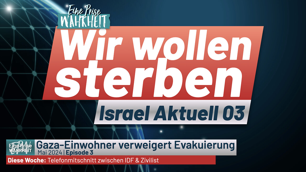 Gaza Einwohner verweigern Evakuierung | Israel Aktuell #03