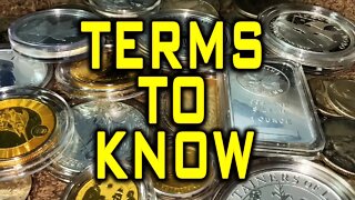 Precious Metals Terms Every Stacker Should Know