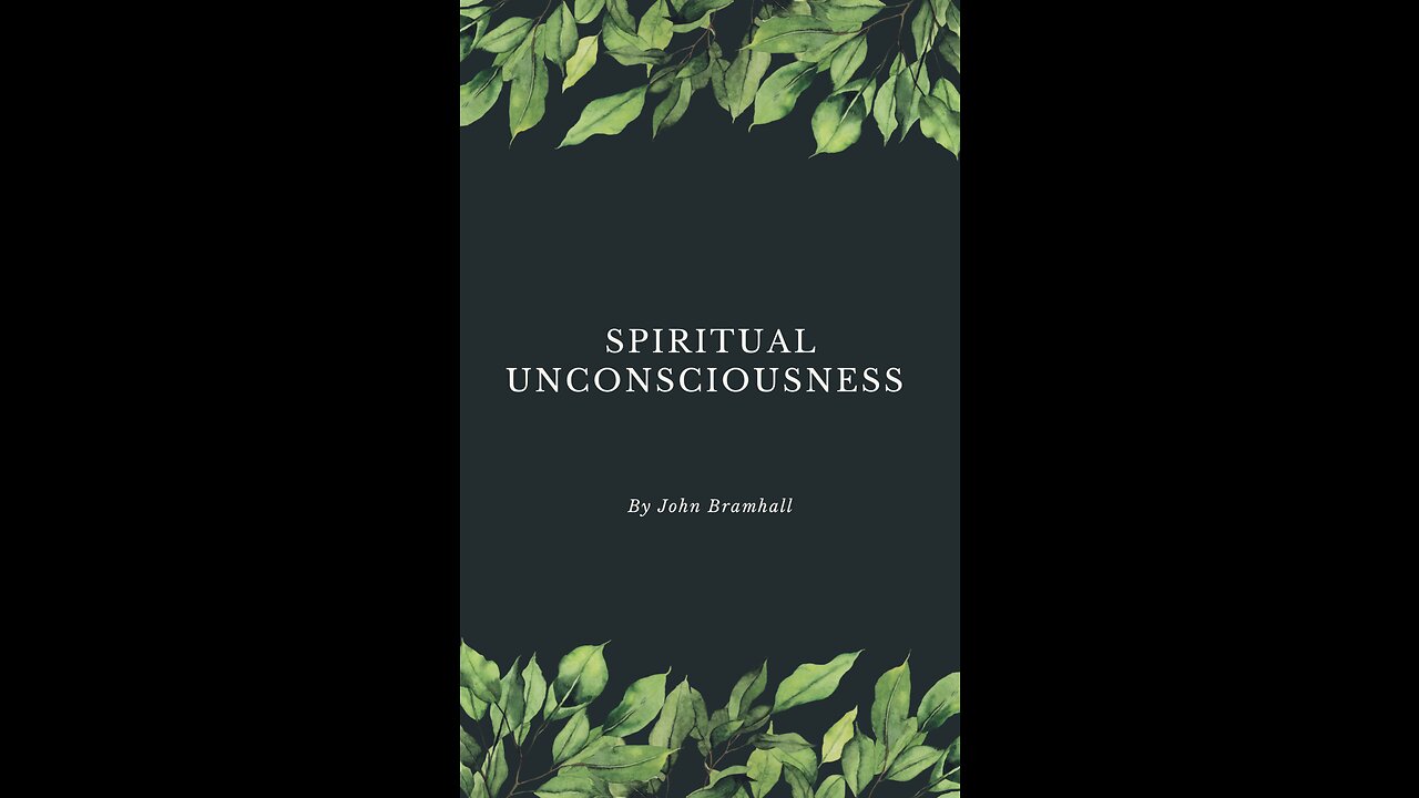 Spiritual Unconsciousness