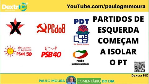 PARTIDOS DE ESQUERDA COMEÇAM A ISOLAR O PT