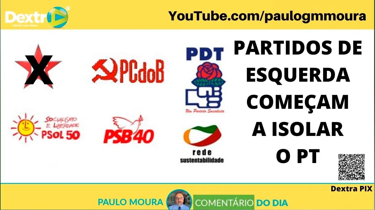 PARTIDOS DE ESQUERDA COMEÇAM A ISOLAR O PT