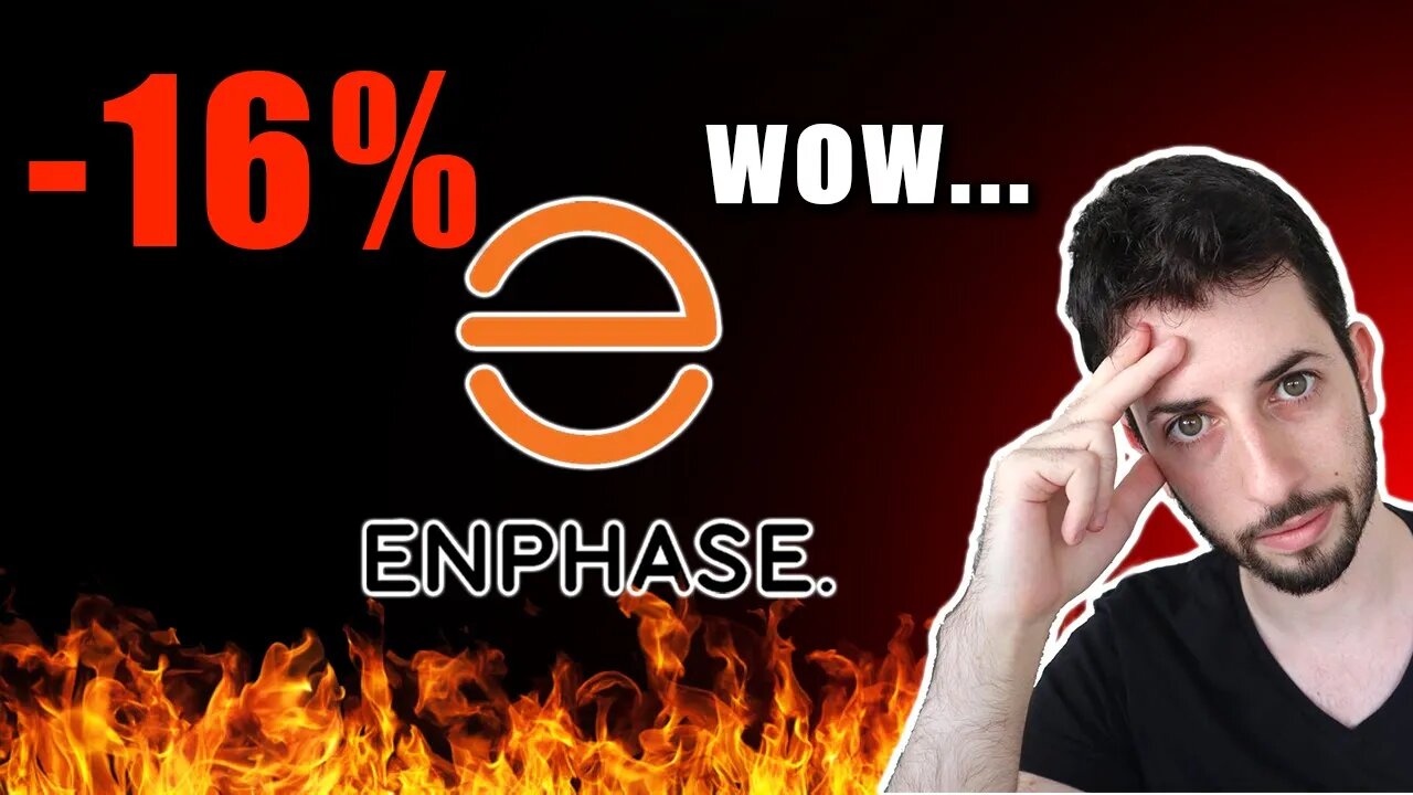 Enphase Stock CRASHES After Reporting Q3 Earnings. WHY?