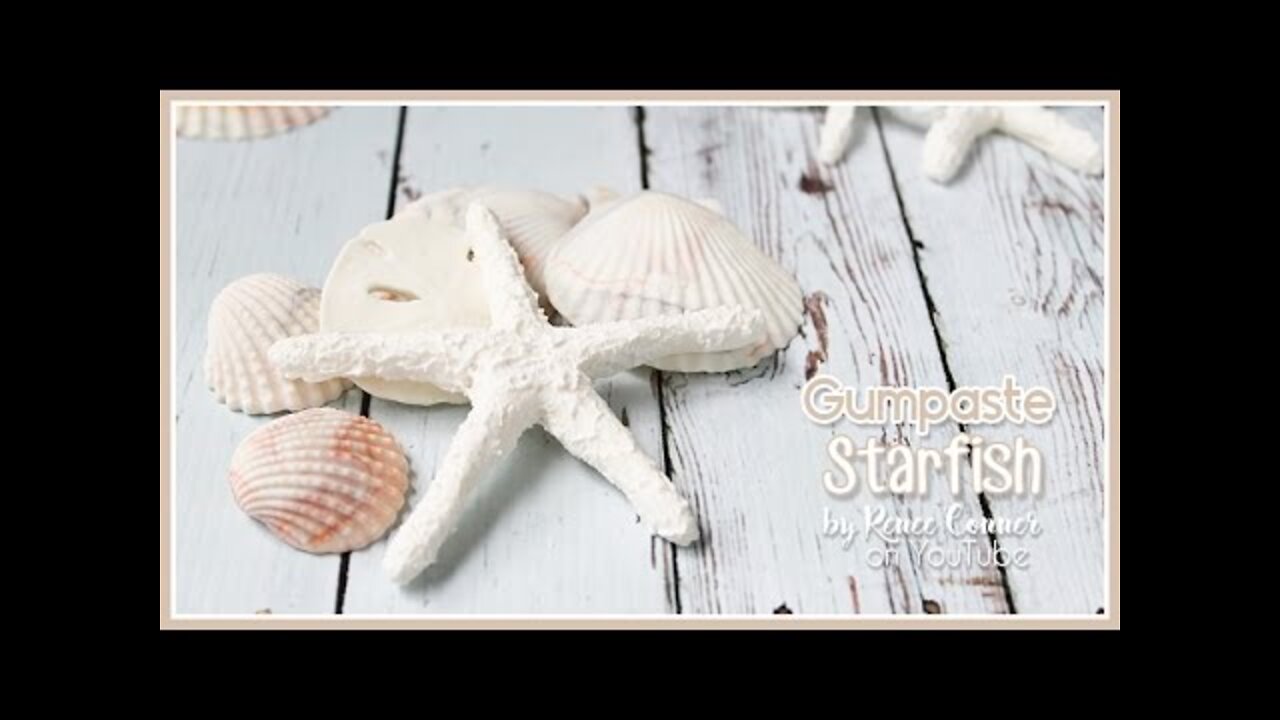 CopyCat Recipes How to make a Gumpaste Starfish cooking recipe food recipe Healthy recipes