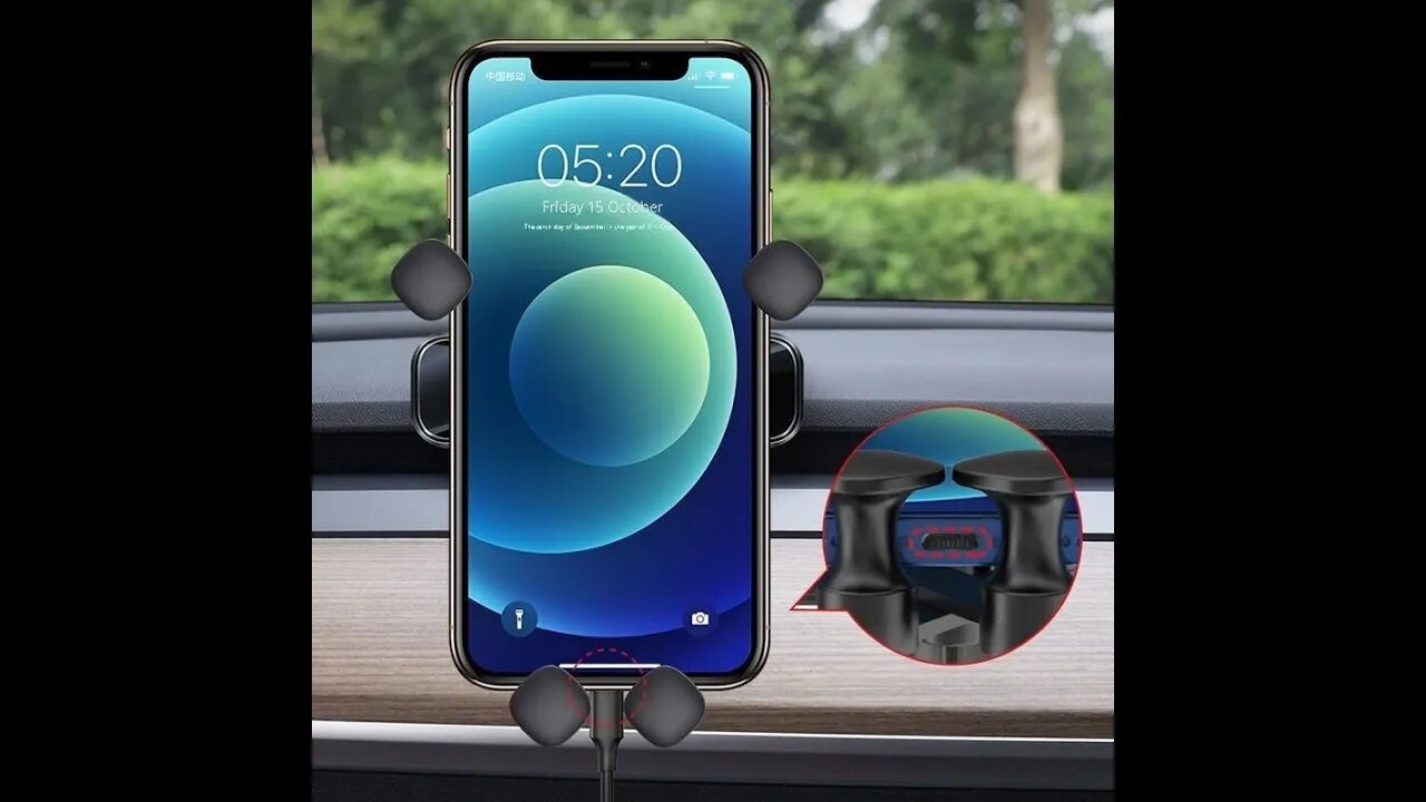 Gravity Car Phone Holder | mobile phone holder for car | Universal cell phone holder for car