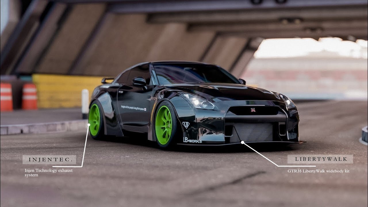 LibertyWalk; Nissan GTR-35 in Forza Horizon 5