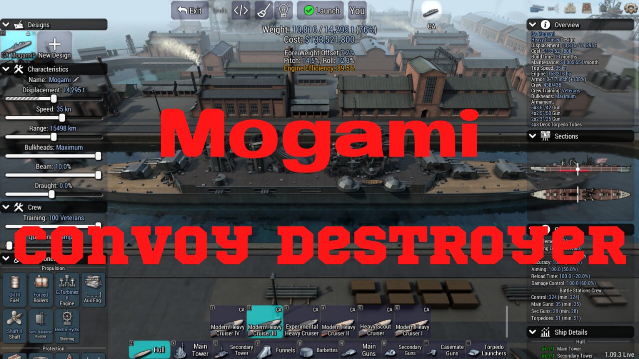 Mogami Convoy Destroyer