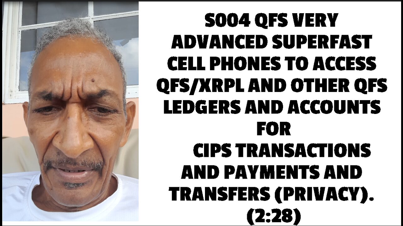 QFS VERY ADVANCED SUPERFAST CELL PHONES TO ACCESS QFS/XRPL AND OTHER QFS LEDGERS AND ACCOUNTS