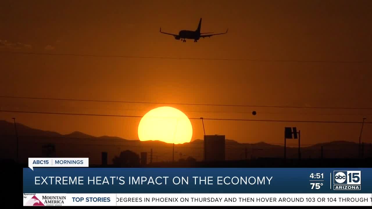 Extreme heat's impact on the economy