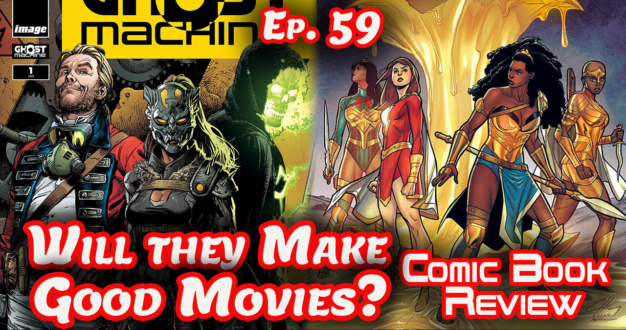 Will These #Comics Make Good Movies or TV? Ep 60 #WonderWoman #Punisher #GhostMachine #mcu #dcu