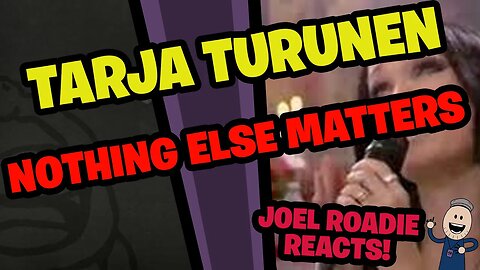 Tarja Turunen - Nothing Else Matters (Metallica) - Roadie Reacts