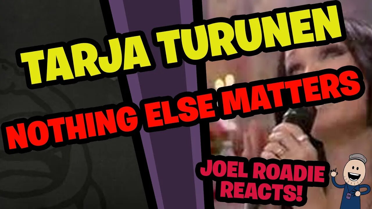 Tarja Turunen - Nothing Else Matters (Metallica) - Roadie Reacts