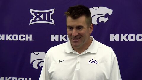 Kansas State Football | Joe Klanderman Press Conference | September 30, 2021