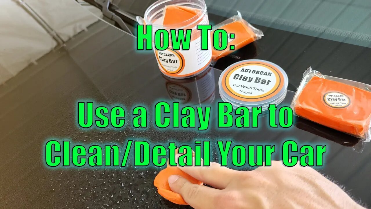 How To Use Clay Bars for Detailing your Car