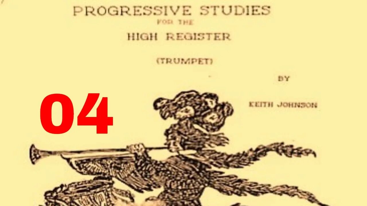 🎺🎺🎺 [TRUMPET RANGE] Trumpet Progressive Studies for the High Range - Exercise 04