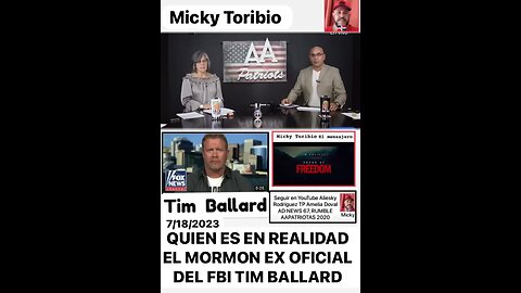 EX OFICIALES DEL FBI TIM BALLARD EL MORMON