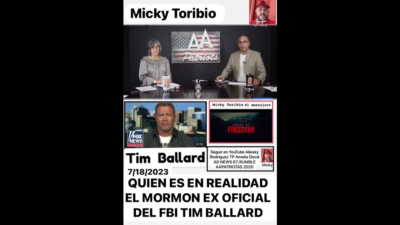 EX OFICIALES DEL FBI TIM BALLARD EL MORMON