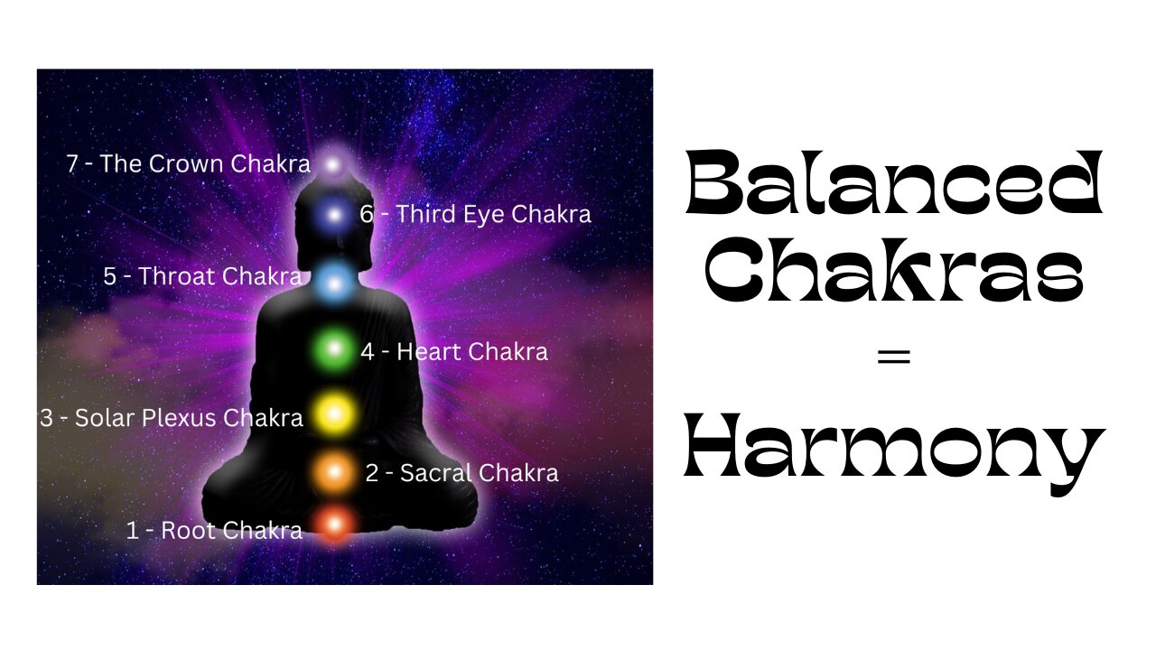 Balanced Chakras = Harmony