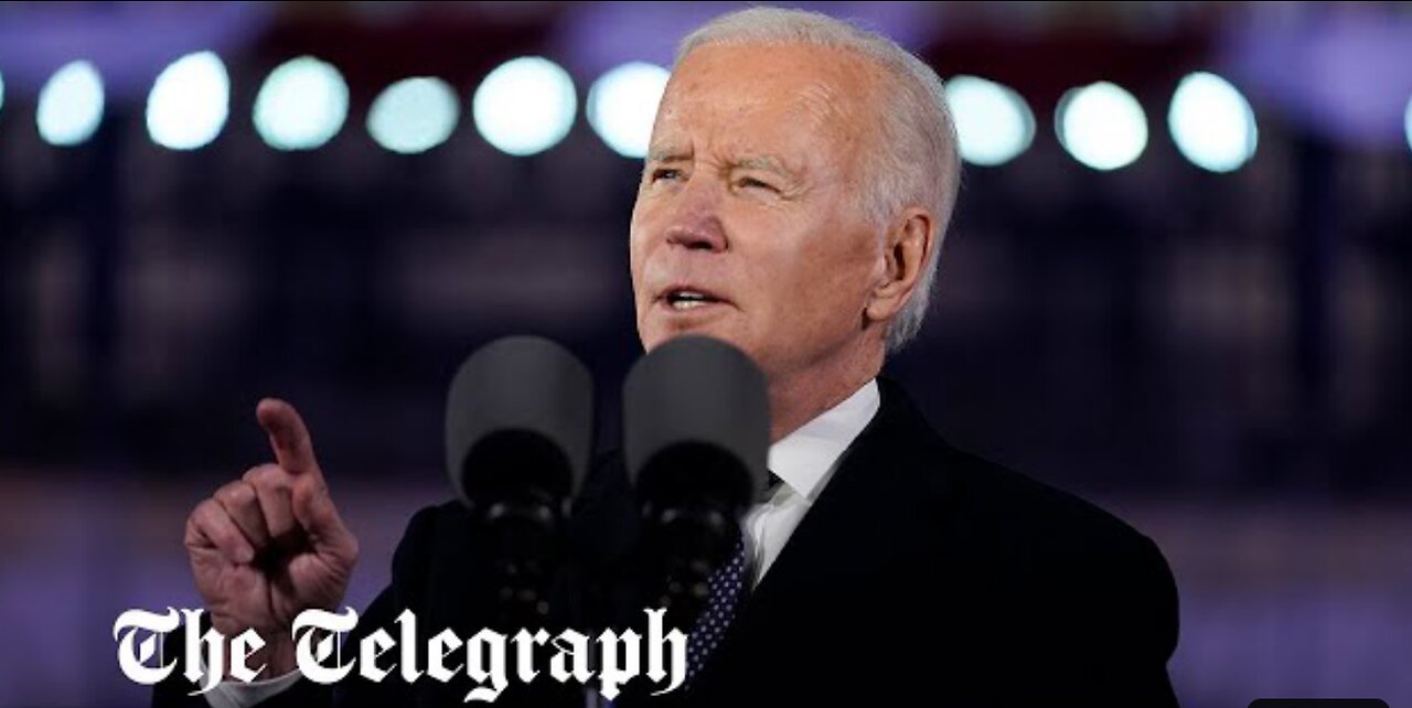 Watch in full- US President Joe Biden's speech in Poland, on ongoing war in Ukraine