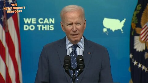 Biden forgot how long he's been president as he takes credit for 15 months of pandemic response.