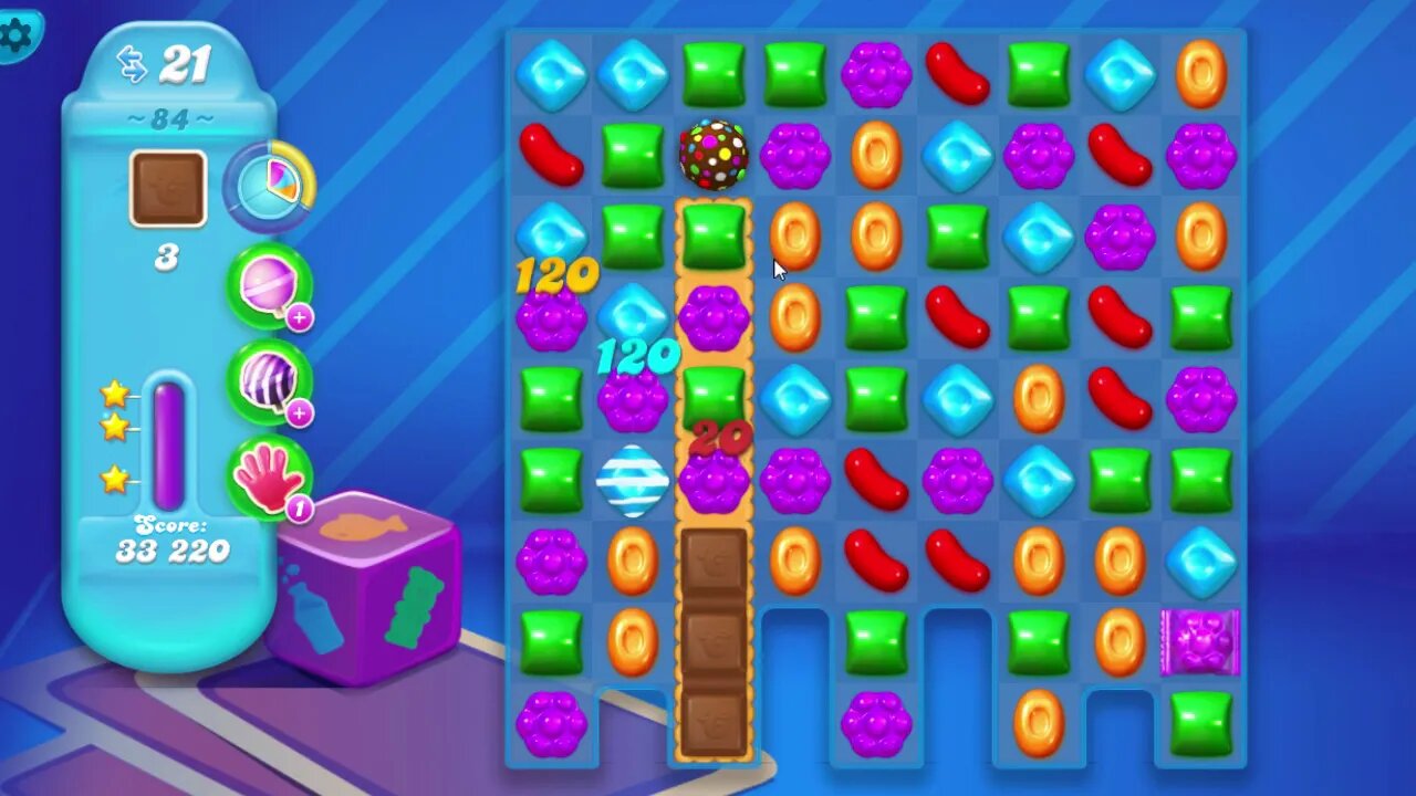 Candy Crush Soda Saga Level 84