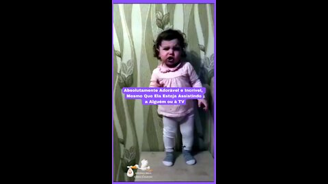Absolutely Adorable and Awesome, Even If She's Watching Someone or TV!