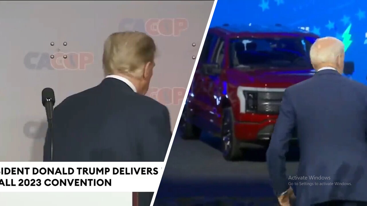 Trump Nails Biden Imitation