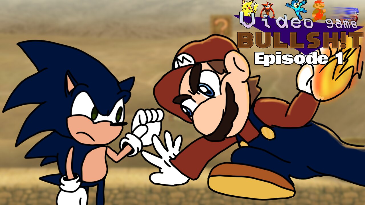 Video game bullsh!t Episode 1: Blue hedgehog vs Fat Italian