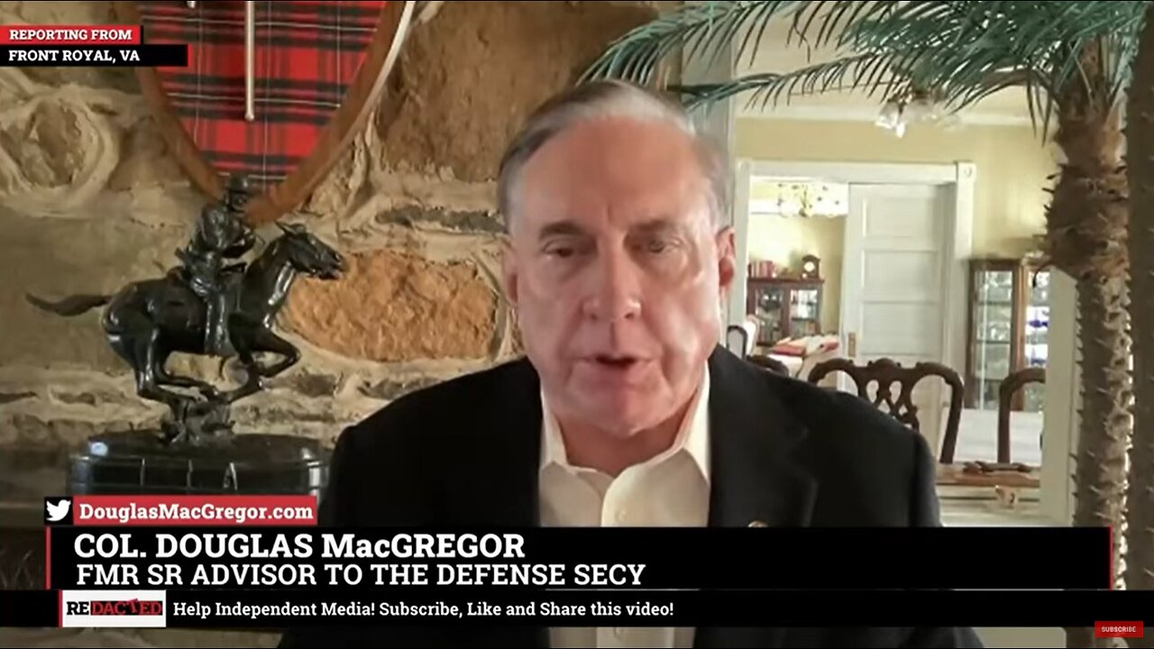 Col. Douglas Macgregor: Russia retreat in Ukraine (Nov. 11th 2022)