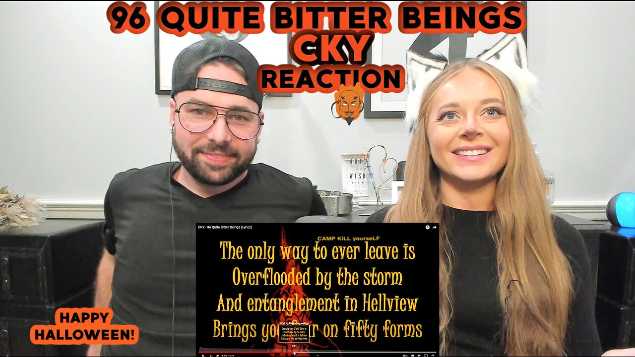 CKY - 96 Quite Bitter Beings | REACTION / BREAKDOWN ! (VOLUME 1) Real & Unedited