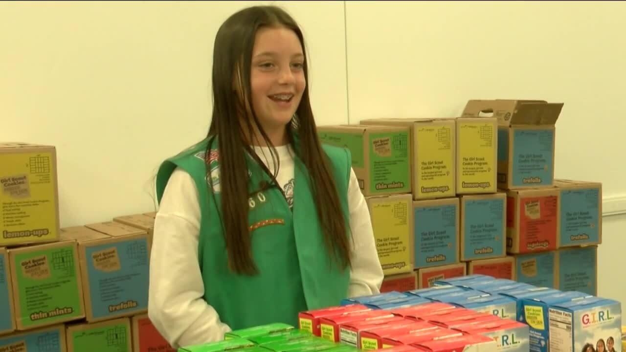 Girl Scout with entrepreneurial spirit made Amazon's Kenosha facility her top customer