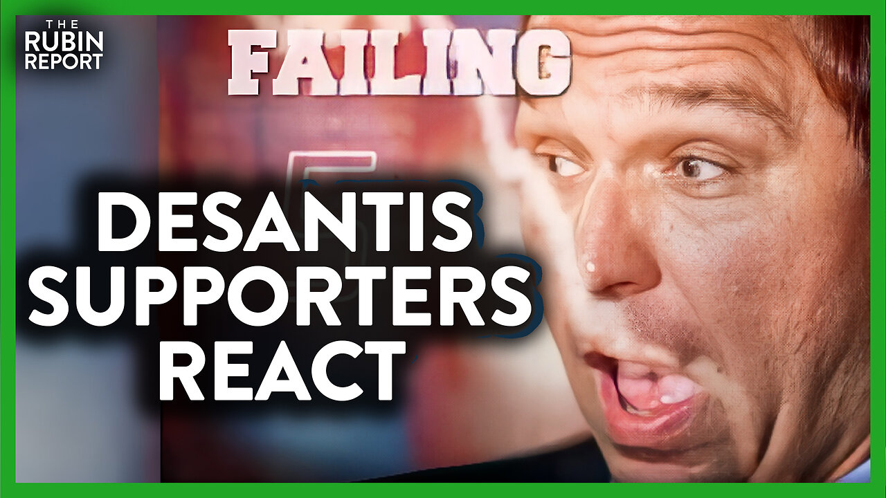 Watch DeSantis Supporters React to New Over-the-Top Trump Attack Ad | ROUNDTABLE | Rubin Report