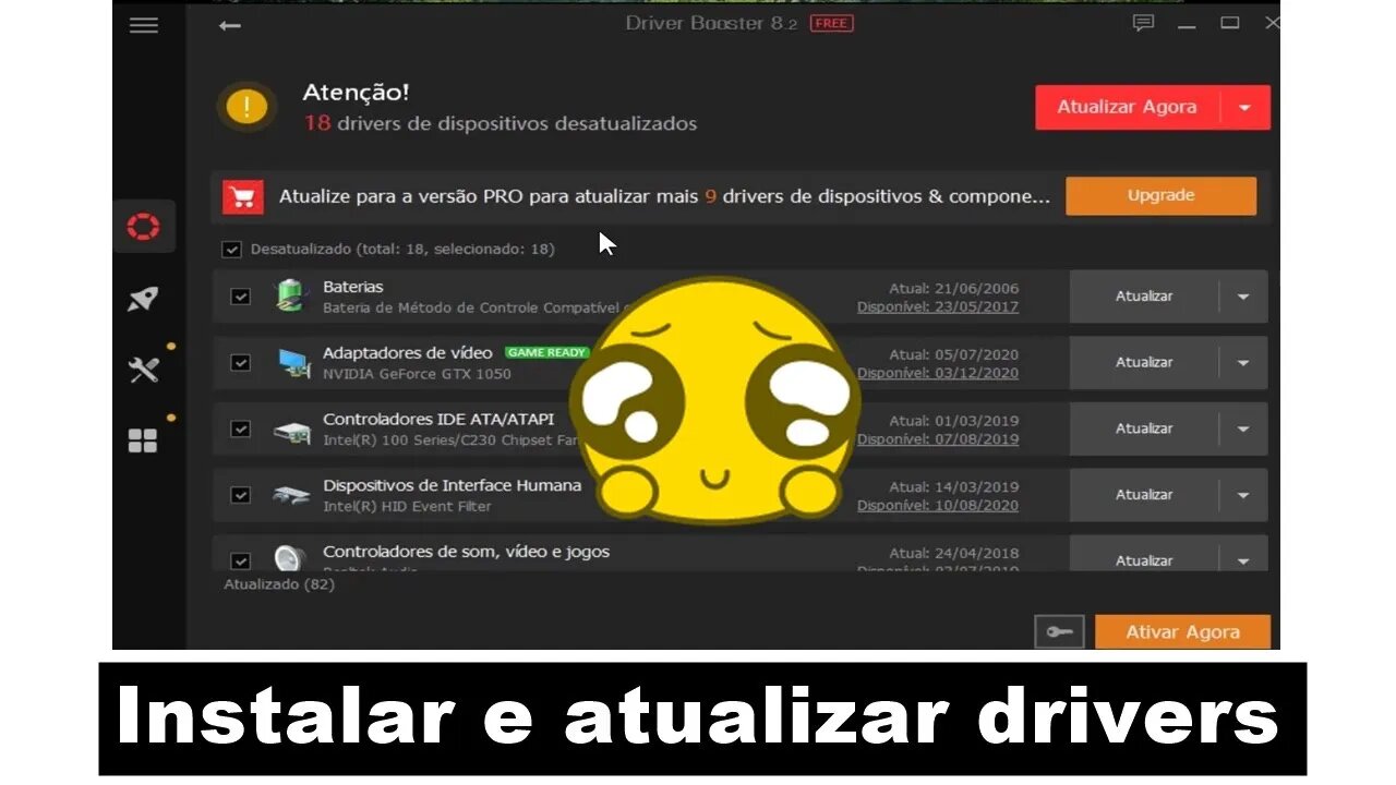 Atualizar e instalar drivers do PC