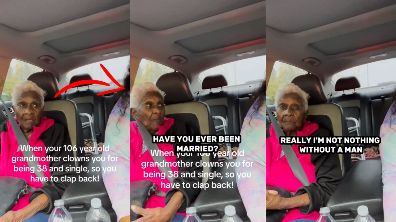 106 Year Old Grandma Roasts Woman For Not Having A Man