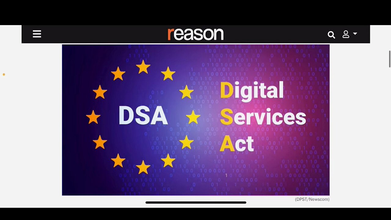 DSA (Digital Services Act) will Bring the Famine of the Word