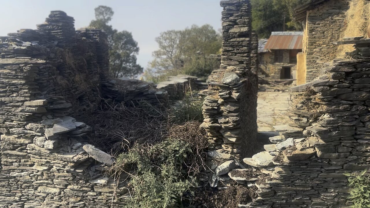 Rare Old mud houses