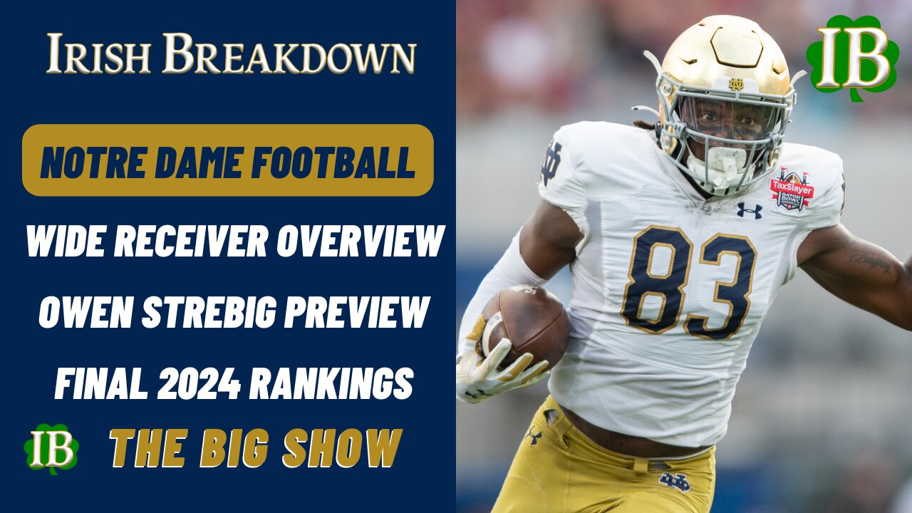 Notre Dame Rundown: Wide Receivers Get A Makeover - Owen Strebig Preview