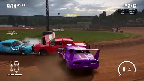 wreckfest episode 6* Quest to fill the top 3 positions part 1