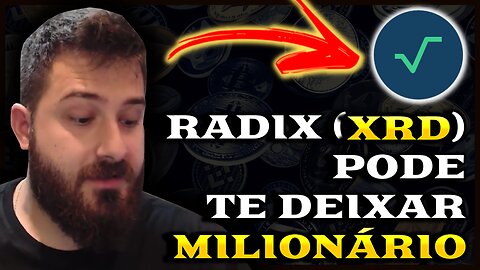 Essa CRIPTO pode te deixar RICO | RADIX(XRD)