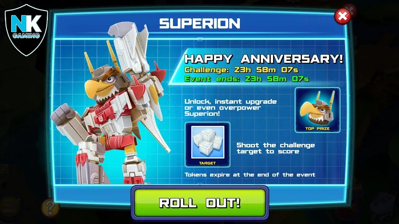 Angry Birds Transformers - Superion Event - Day 6