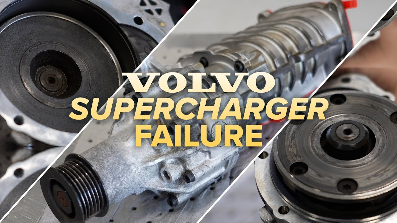 Volvo T6 & T8 VEP-4 Engine Supercharger Teardown - A Look Inside The Eaton TVS R410