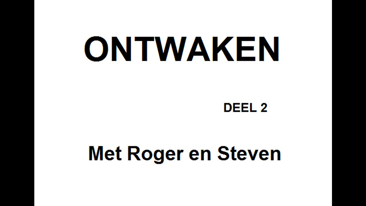 DEEL 2 - ONTWAKEN MET ROGER EN STEVEN!