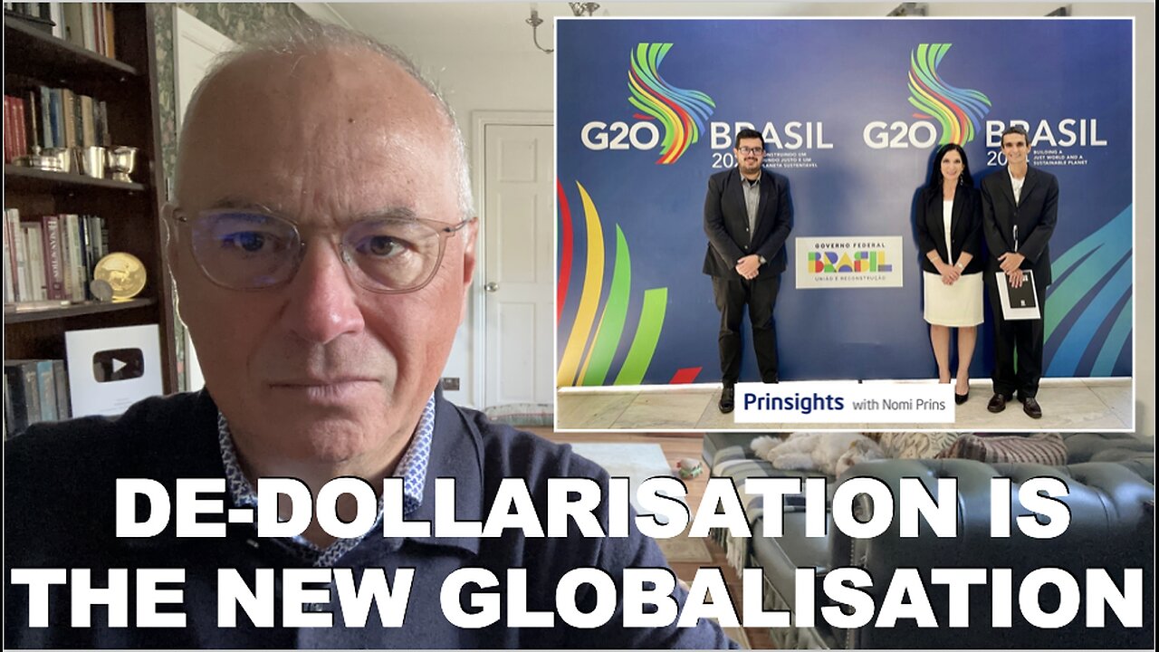 The Hidden CBDC Agenda at the G20 Summit in Rio de Janeiro. Interview with Nomi Prims.